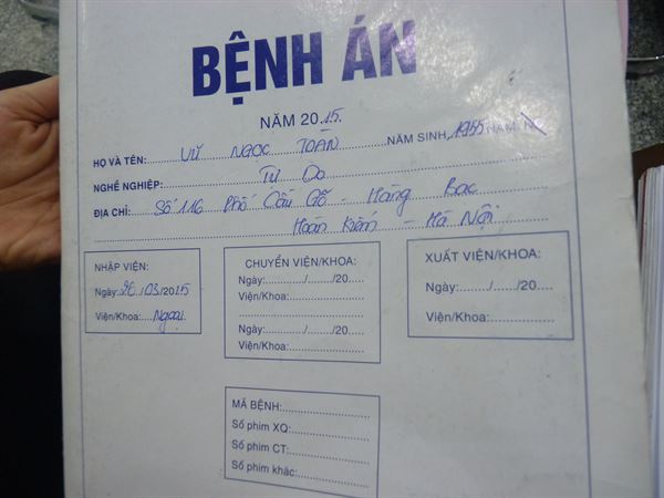 bệnh án ung thư dạ dày