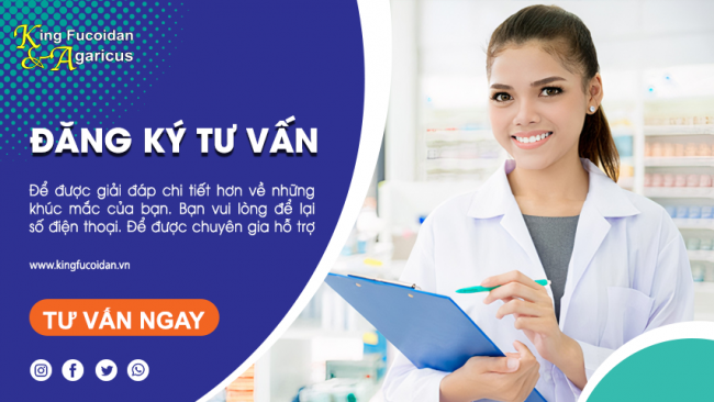 King Fucoidan hỗ trợ điều trị ung thư