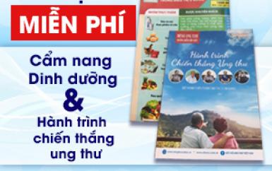 GỬI TẶNG NGƯỜI MẮC UNG THƯ 100 ẤN PHẨM ĐẶC BIỆT ĐƯỢC BIÊN SOẠN TỪ CHUYÊN GIA ĐẦU NGÀNH